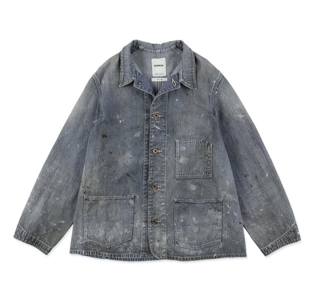 M 新品 25ss BOWWOW USN M43 DUNGAREE JUMPER BOW WOW（バウワウ） / USN M43 DUNGAREE JUMPER, SHAWL COLLAR