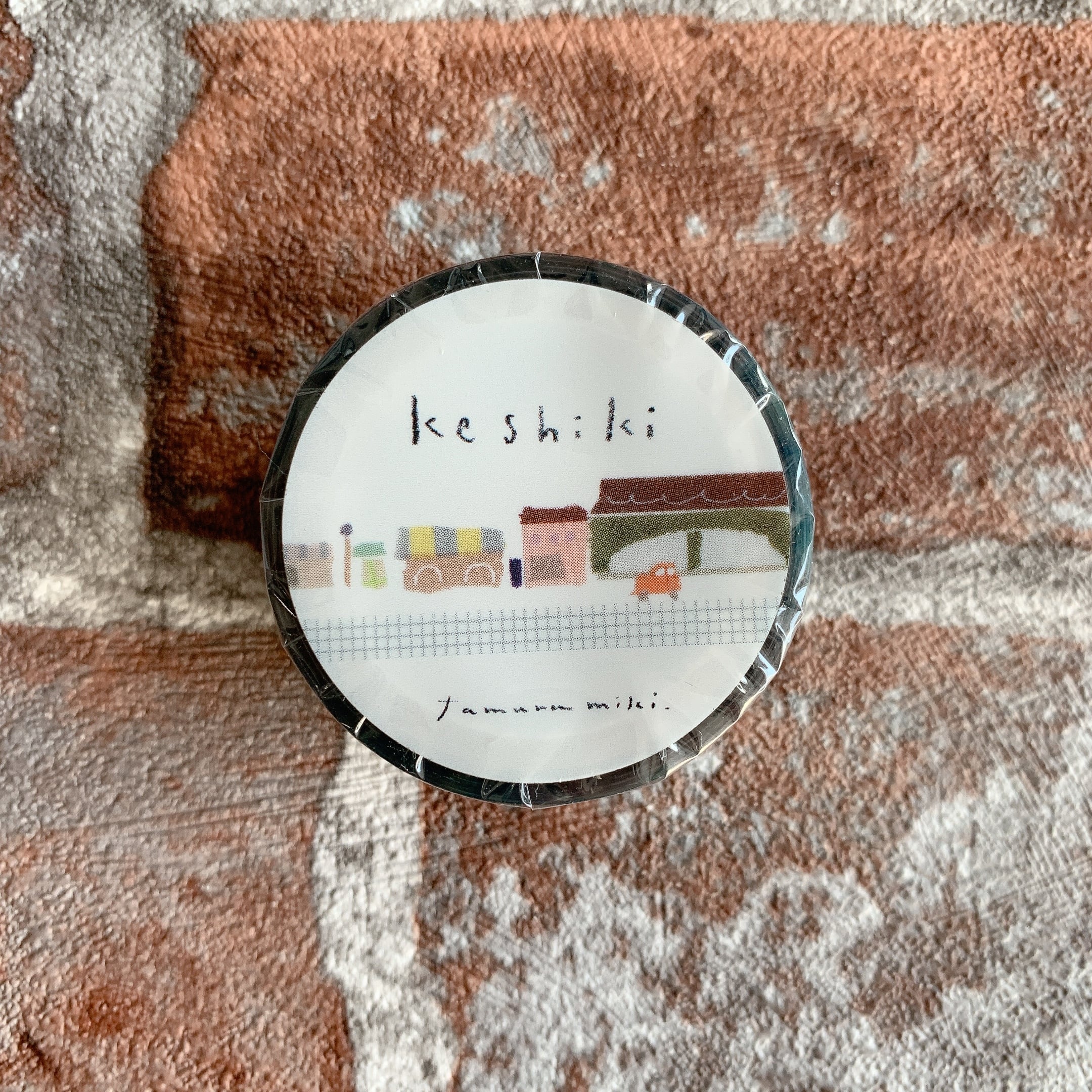 田村美紀さん クリアテープ【Keshiki】15mm