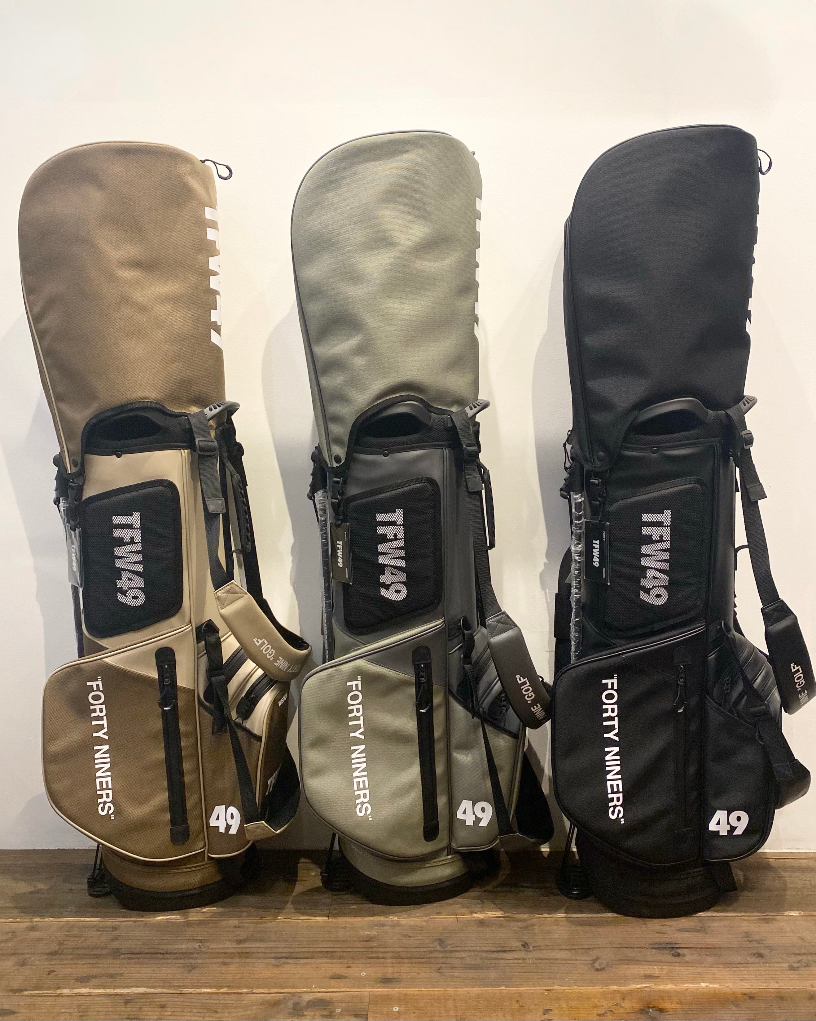 TFW49】NYLON CADDIE BAG | Sandy GOLF