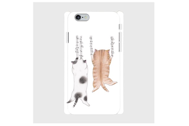 (iPhone用)爪猫のスマホケース