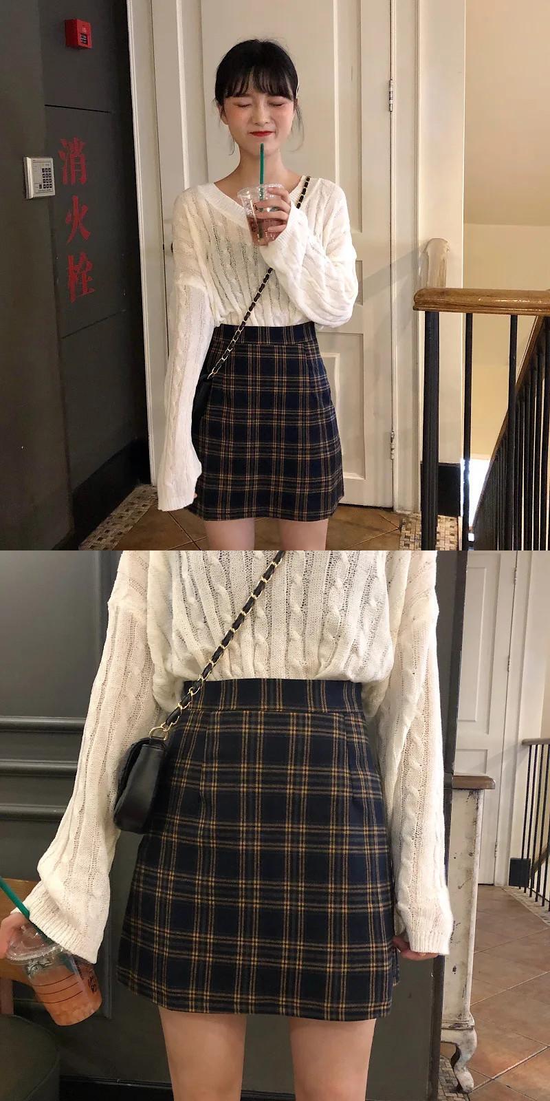 専用！miu miu ♥︎ チュールトリムプリーツチェックウールスカート