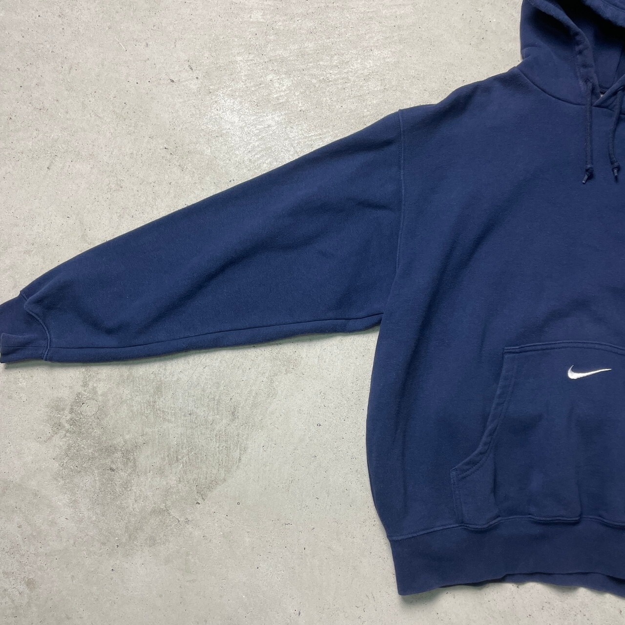 00年代 NIKE TEAM ナイキ スウェットパーカー センターロゴ スモールス 