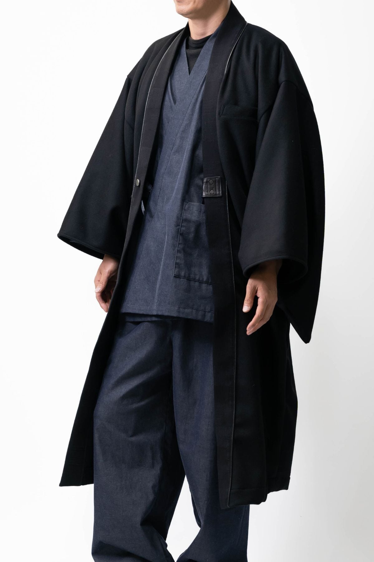 年内最終受注｜極少数限定】カシミヤ×デニム羽織／CASHMERE DENIM