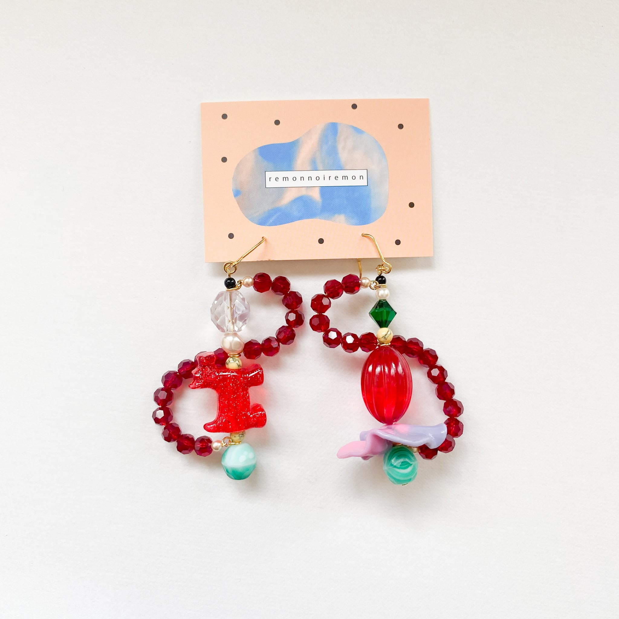 くねくねピアス/イヤリング