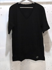 GODSIZE 2025 V NECK TEE [WHITE WINGS]