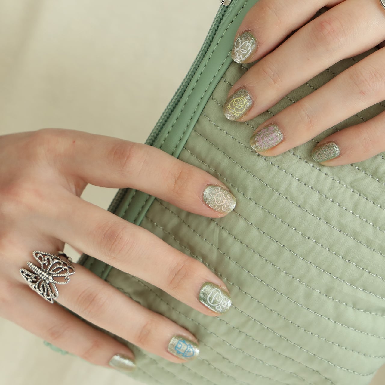 M-BABY様ネイルシール M-BABY様ネイルシール 楽天市場】ジェルネイルシール 貼るだけで完成