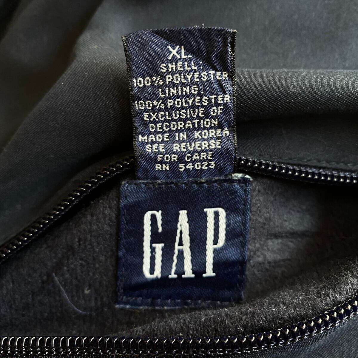 90年代 OLD GAP オールドギャップ ポリエステル×フリース ベスト