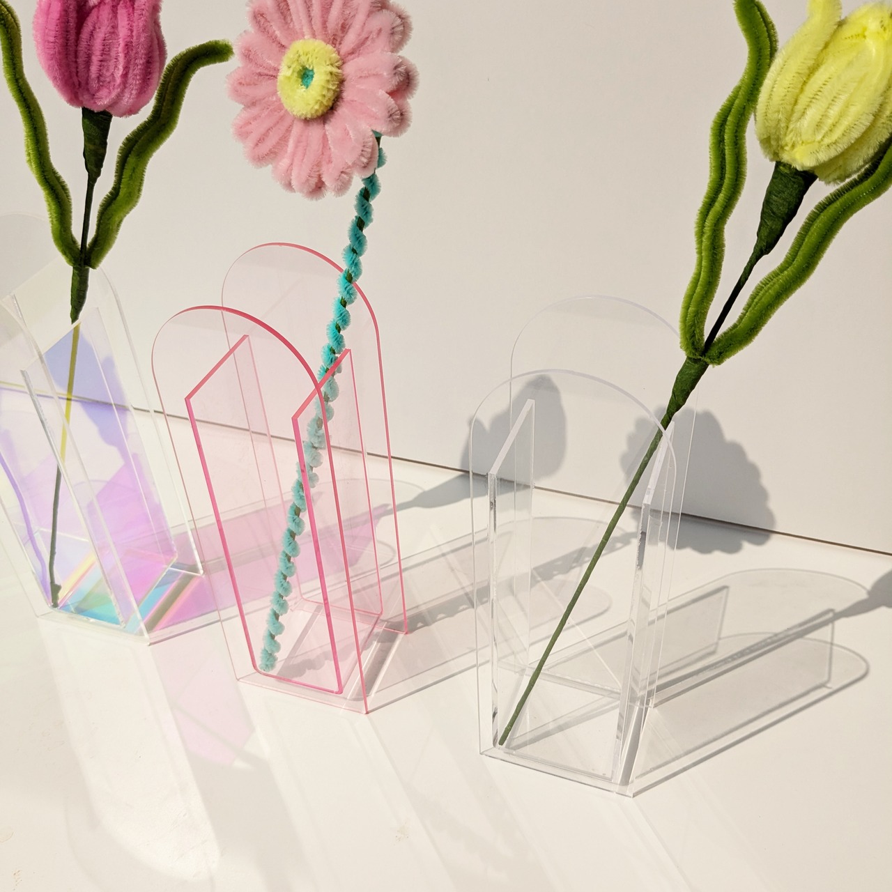 flower vase 【clear ｸﾘｱ】花瓶／フラワーベース - 3