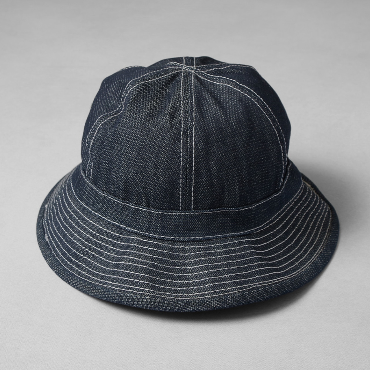 【USA Made DEADSTOCK アメリカ製デッドストック】 USA製 DOME HAT Indigo Denim アメリカ製ドームハット インディゴデニム
