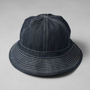【USA Made DEADSTOCK アメリカ製デッドストック】 USA製 DOME HAT Indigo Denim アメリカ製ドームハット インディゴデニム