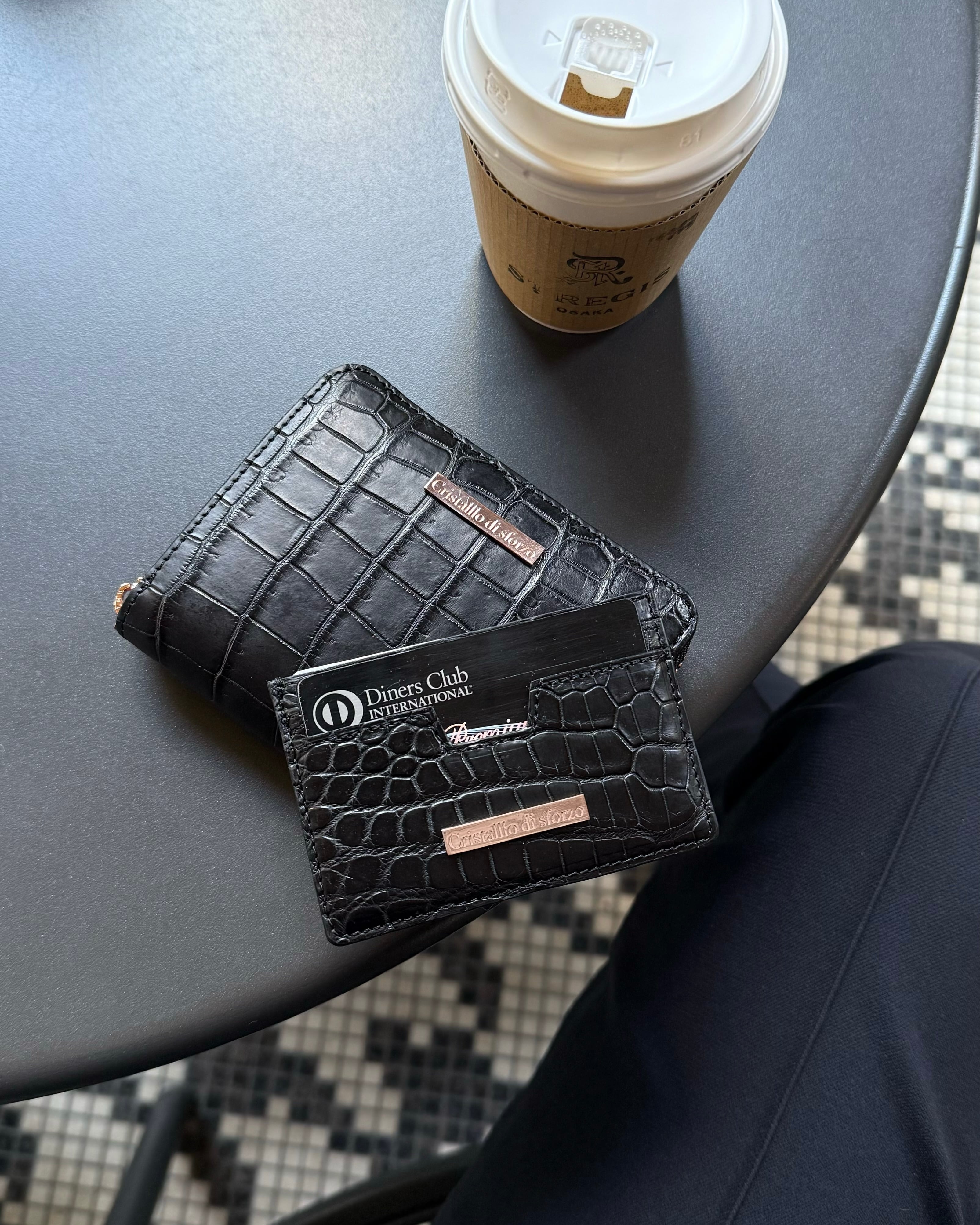 圧倒的高級感】Crocodile Porosus Card Case【最高級ポロサス】【送料