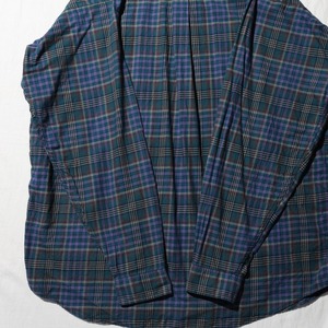極美品 XL 96年 ポルトガル製 オンブレチェックシャツ 長袖 Patagonia パタゴニア