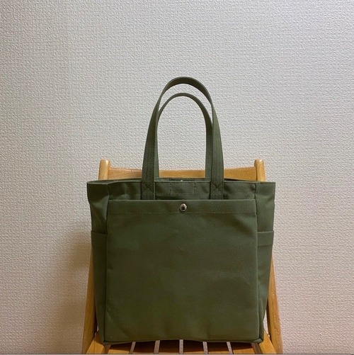 【全15色】「ボックストート」大サイズ／倉敷帆布8号【受注制作】