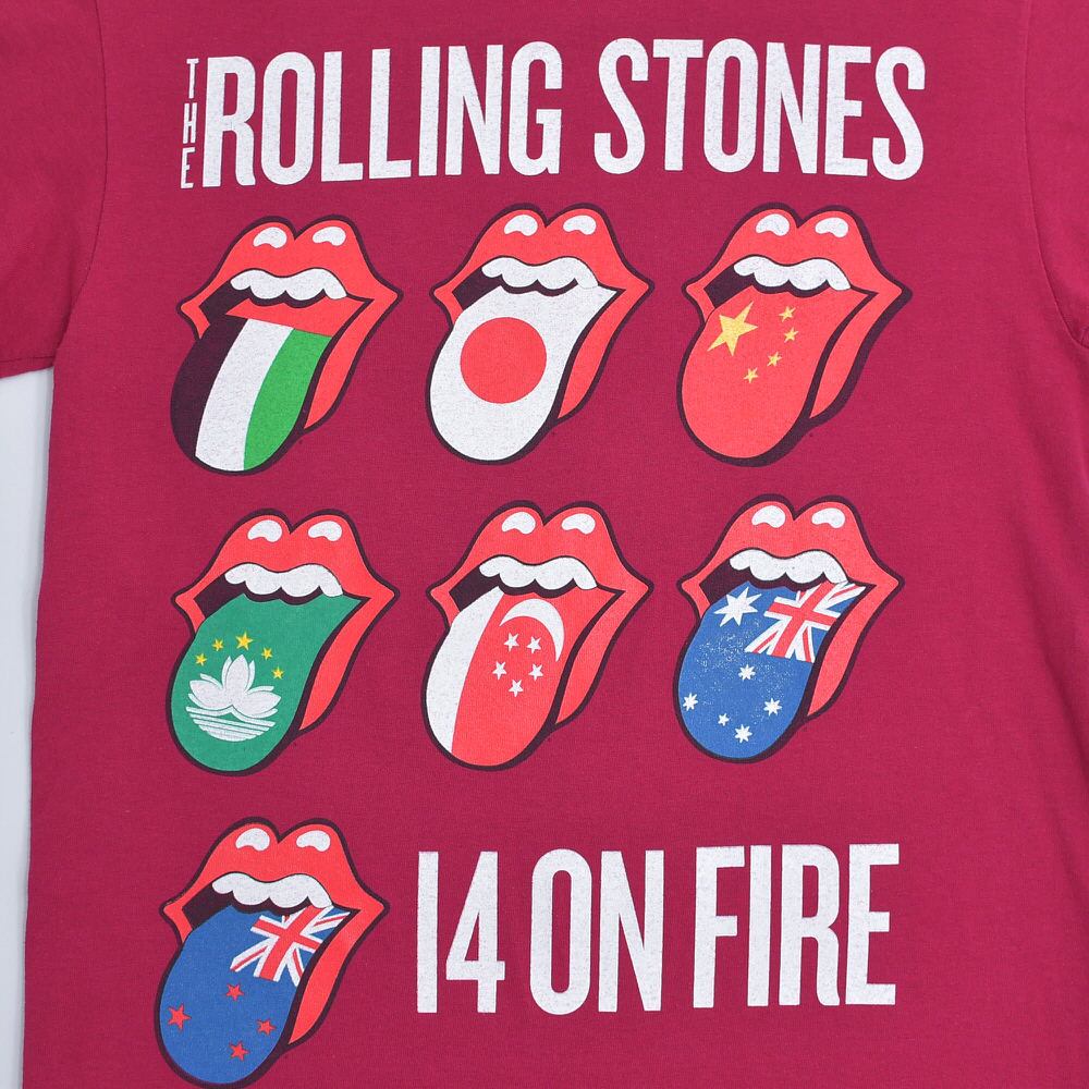 2014 THE ROLLING STONES ローリングストーンズ 14 ON FIRE リップス