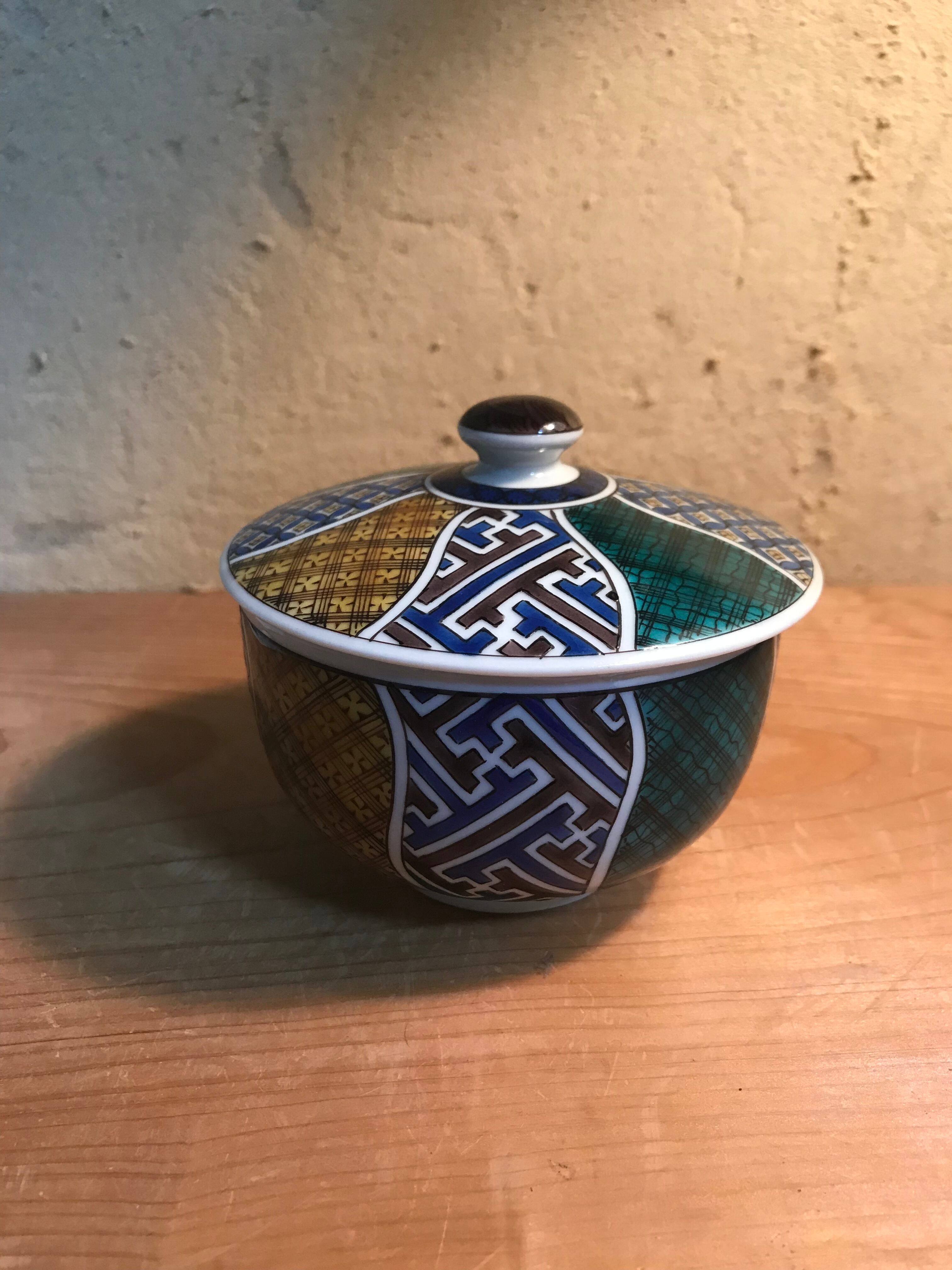 九谷焼盆栽鉢 九谷焼 盆栽鉢 六角 | 鎌倉梶原陶苑