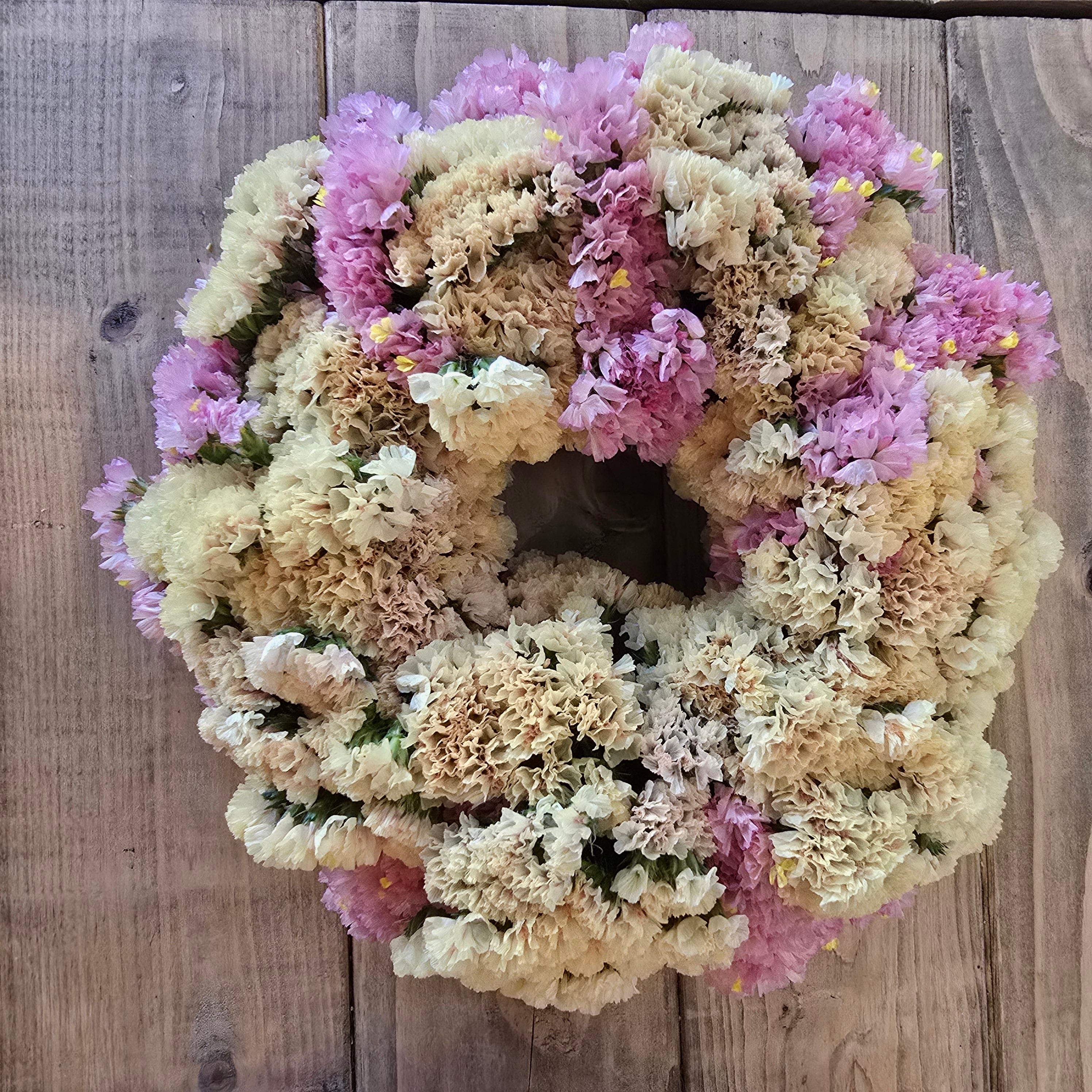 スターチスのフレッシュリース