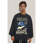 VINTAGE ストリート NIRVANAバンド パーカー/スウェット T731