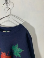 90's QUALITY GOODS CANADA Print Sweat Shirt 【L】