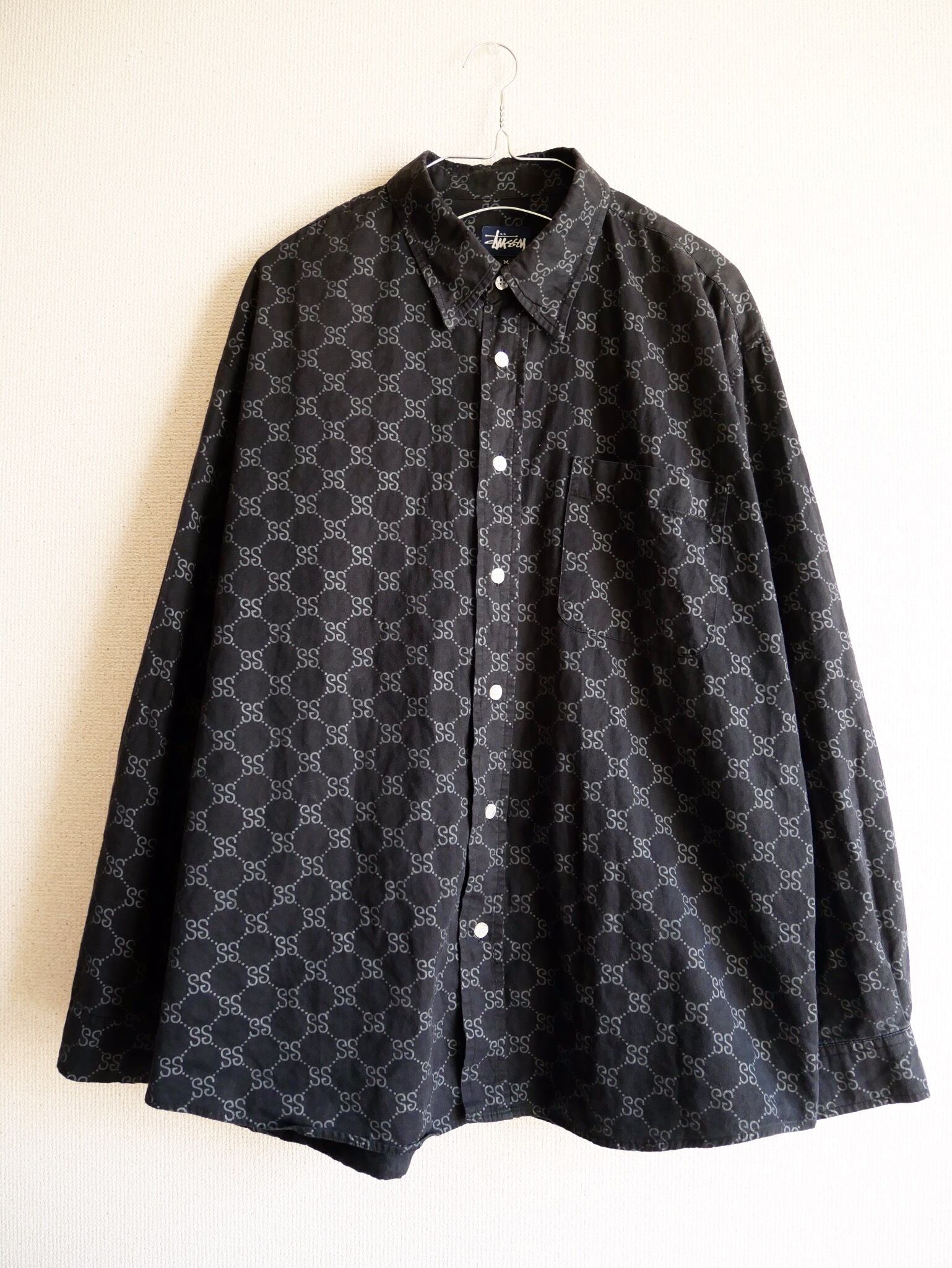 old stussy モノグラム GUCCI old stussy gucciモノグラム LS shirts | SWIRLY EYES