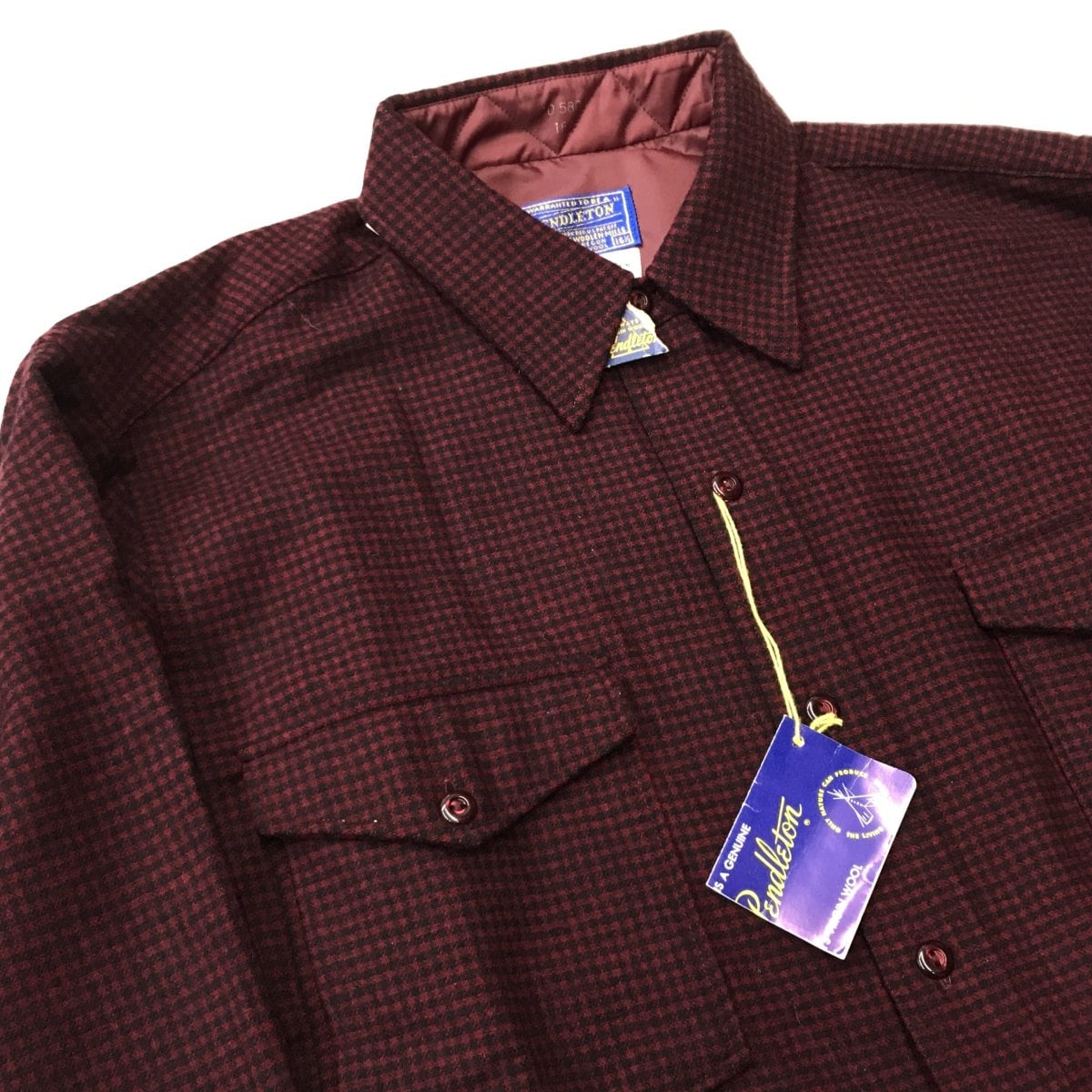 【超Special】 デッドストックPENDLETON 50's  ボードシャツ袖丈62cm