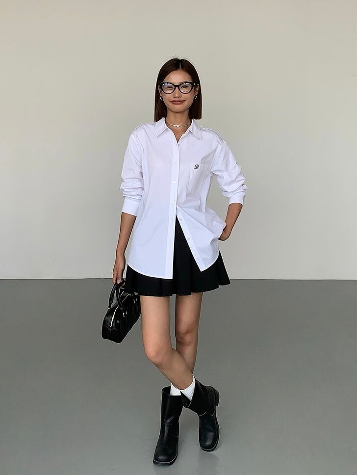 デイリーベーシックシャツ