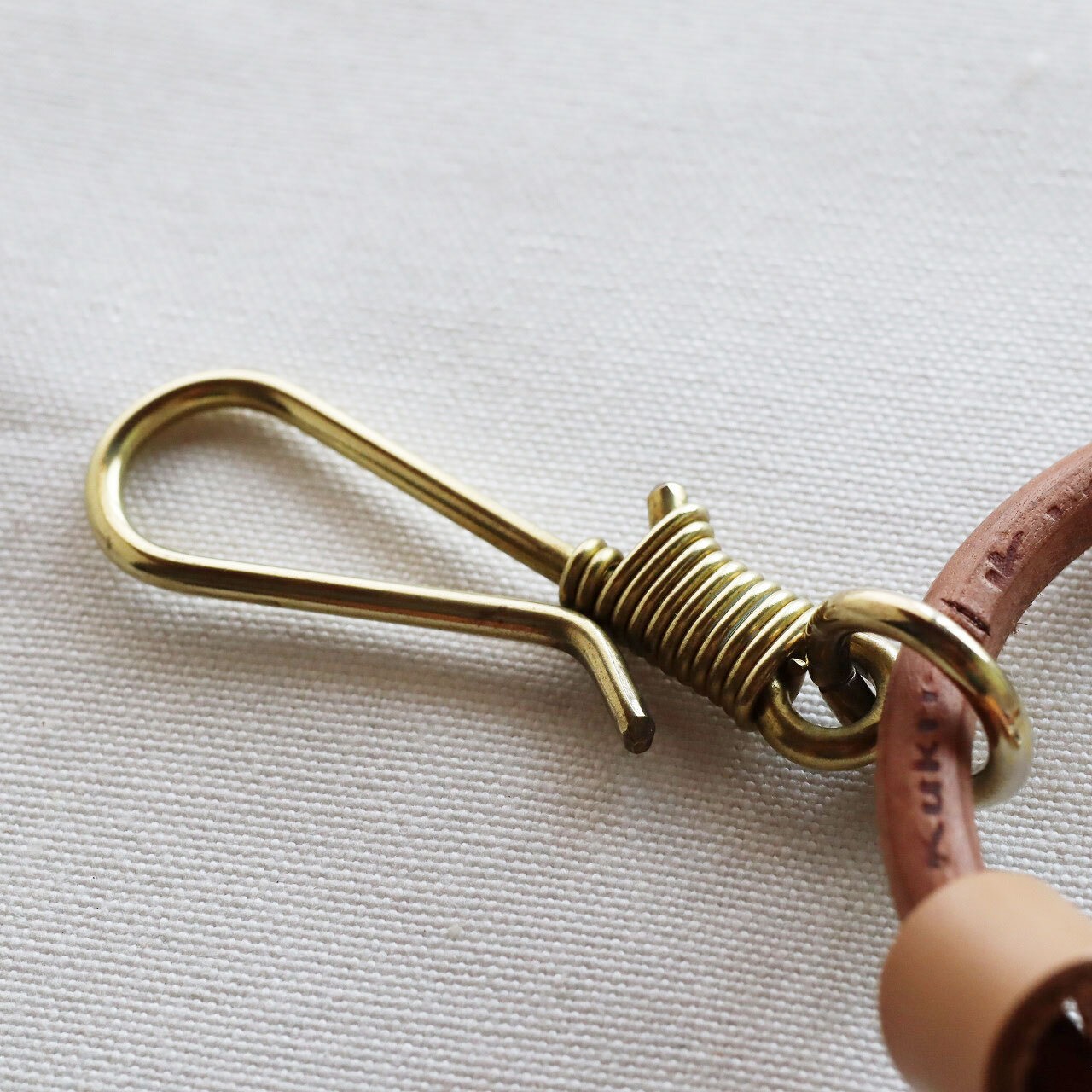 レザーキーリング｜ONE-OFF Leather Keyring｜N001