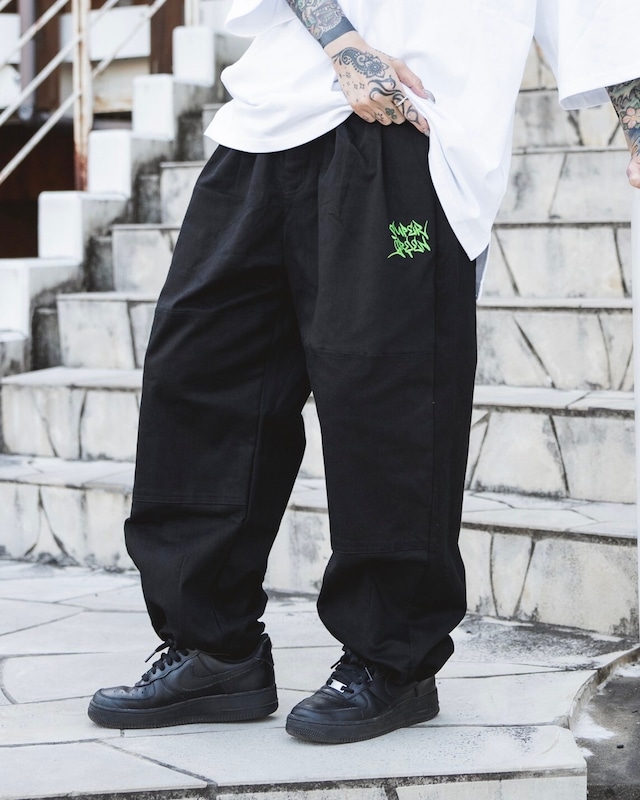 SG Wide pants（Black）
