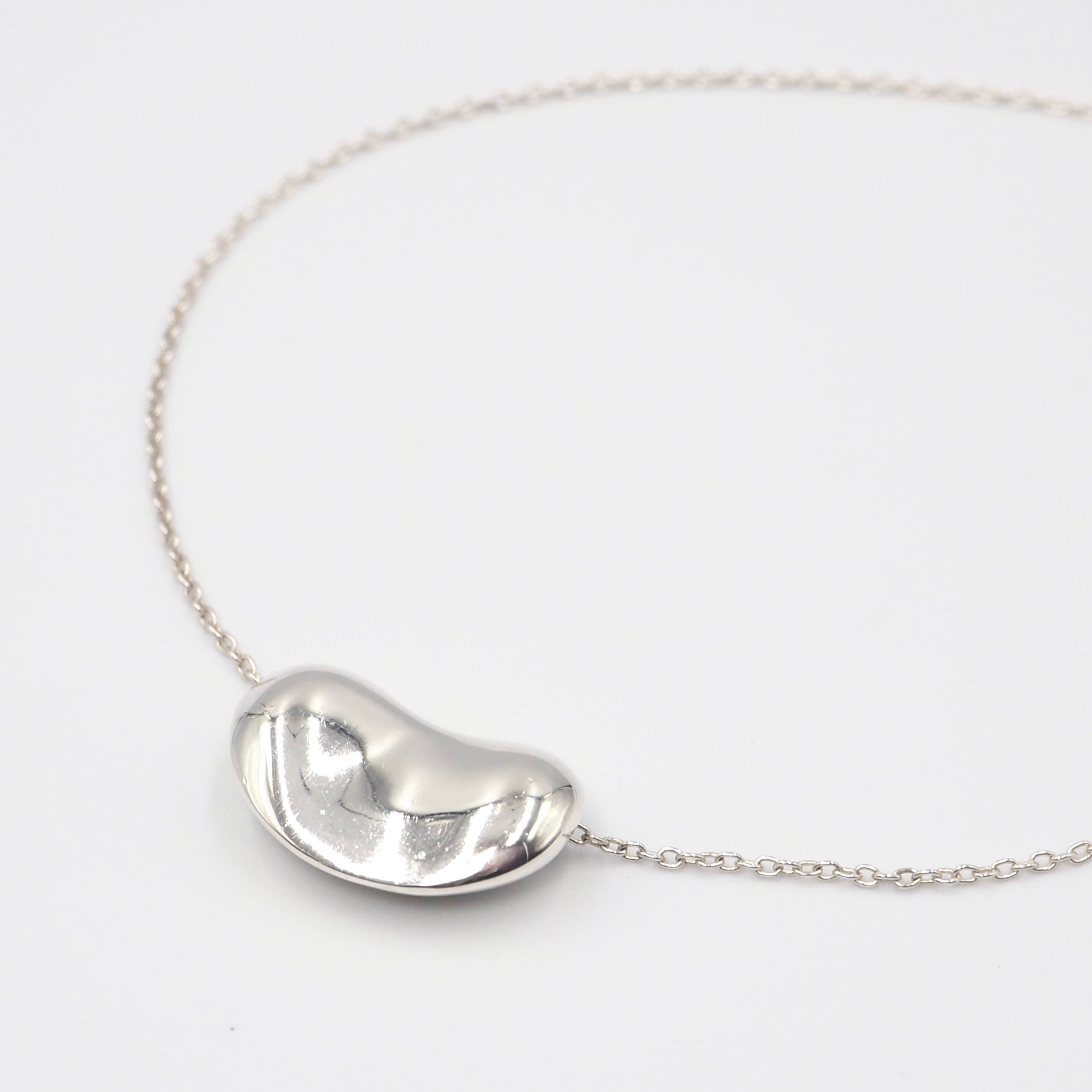 Tiffany&Co. エルサペレッティ ビーンネックレス シルバー925 ティファニー