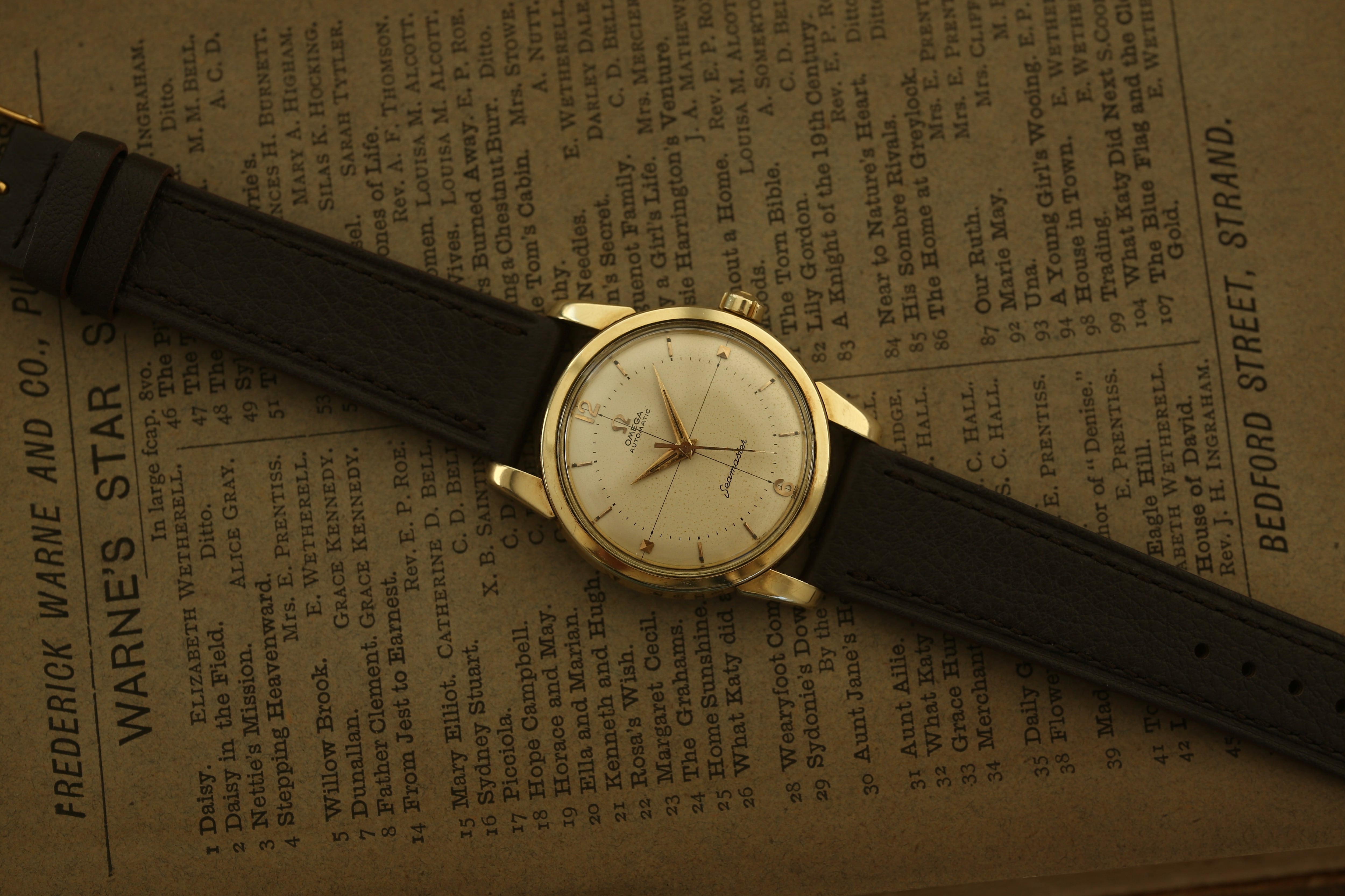 OMEGA】1956年製 オメガ シーマスター 第三世代 クロスライン