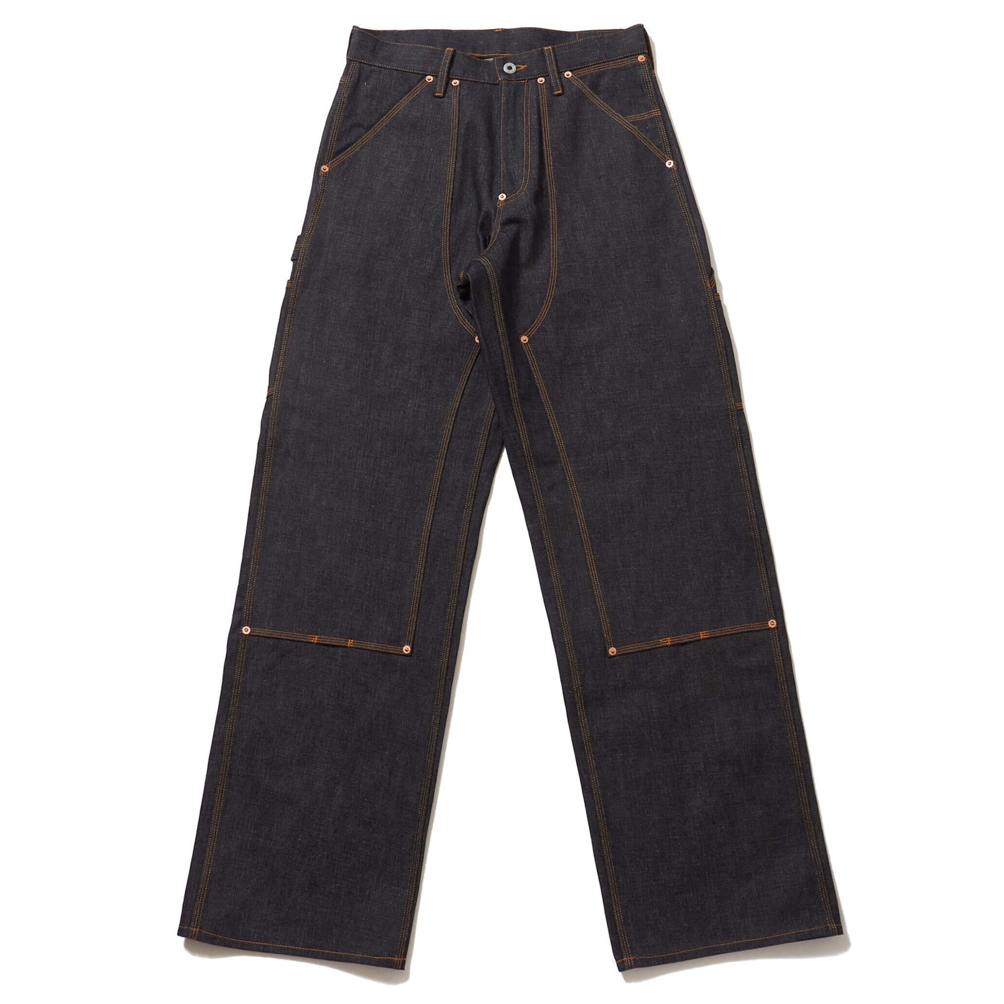 sugarhill LEATHER DOUBLE KNEE DENIM sugarhill LEATHER DOUBLE KNEE 