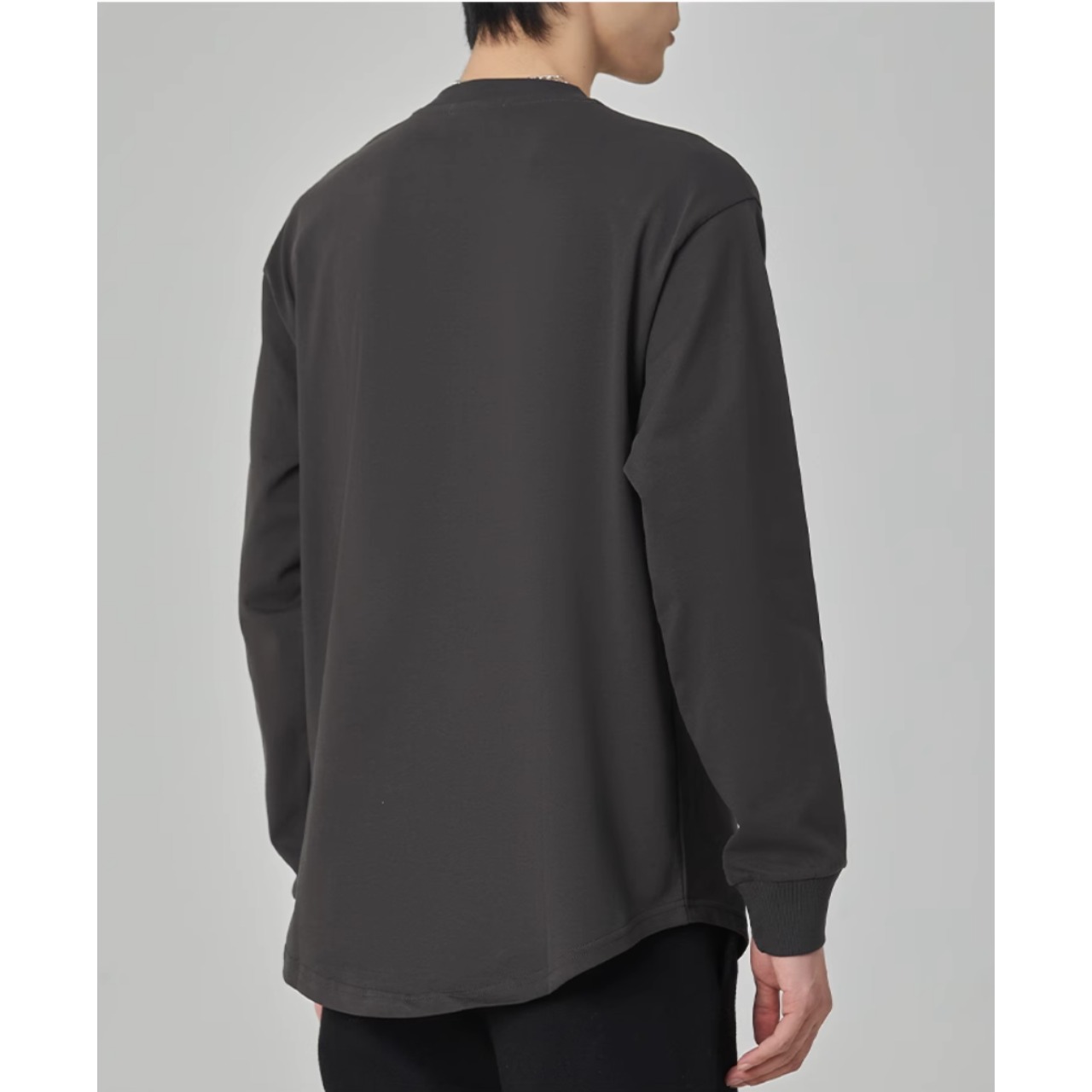 ロングスリーブ クルーネックTシャツ af0236