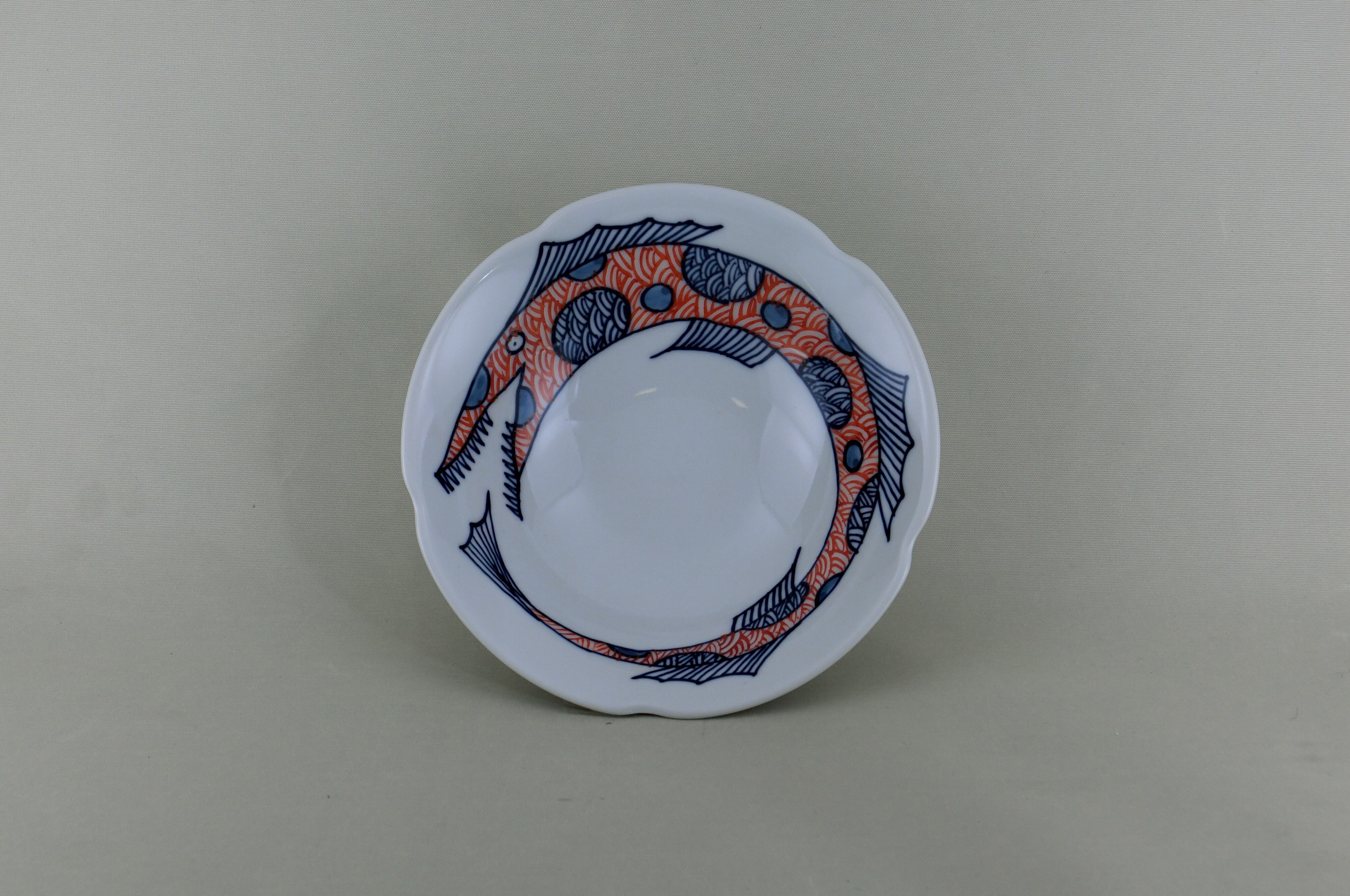 変魚シリーズ　花型多用鉢