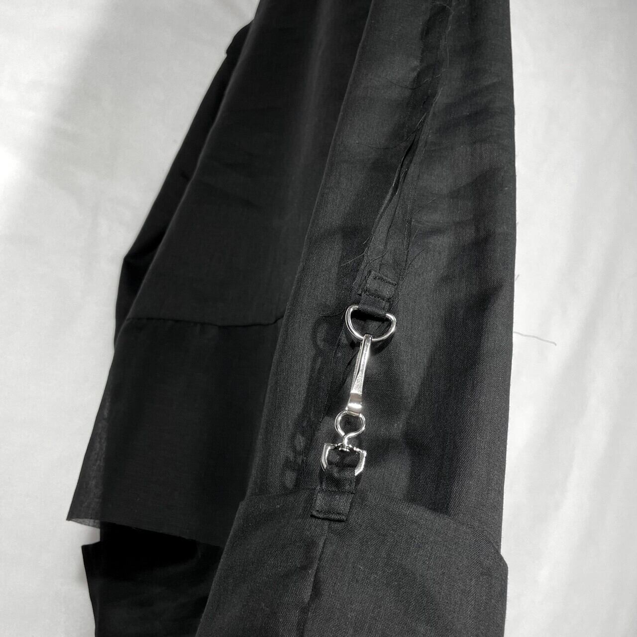 UNFINISHEDガーゼシャツ black | UNFINISHED