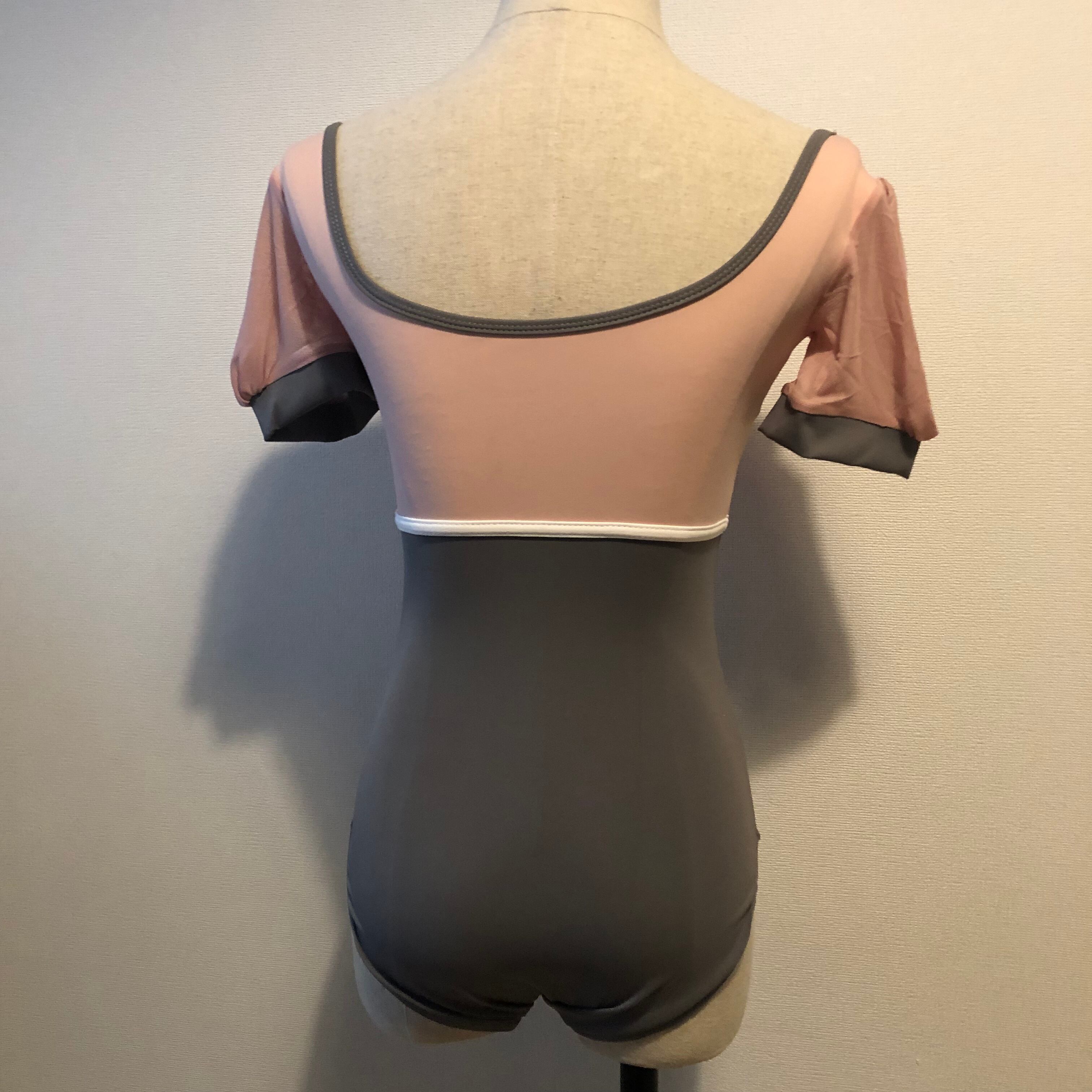バイカラー メッシュスリーブレオタード | バレエラボ〜ballet labo