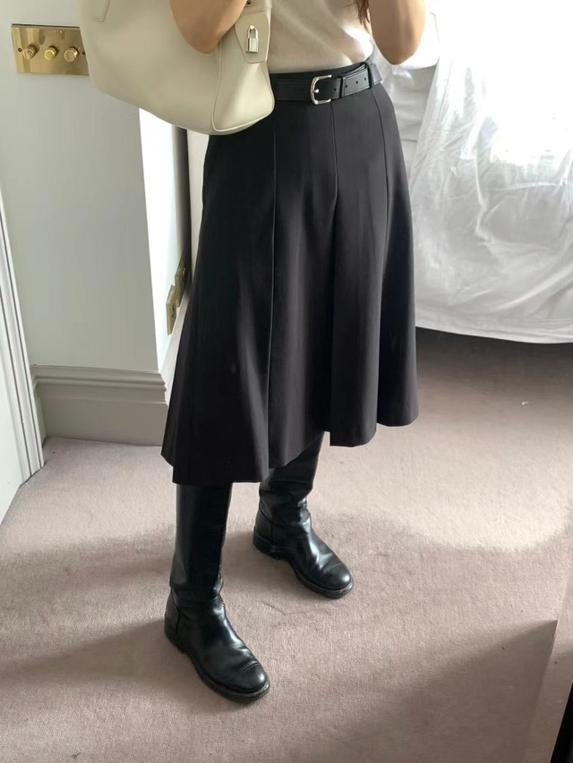 (OUNCE) nutty pleats skirt