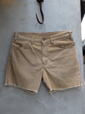 1970s Levis 646 CORDUROY CUT-OFF