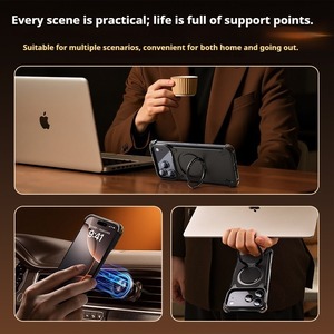 ◆iPhone 17/Pro/Pro Max◆ Genuine Leather Aluminum Phone Case / 本革 アルミニウム スマホケース