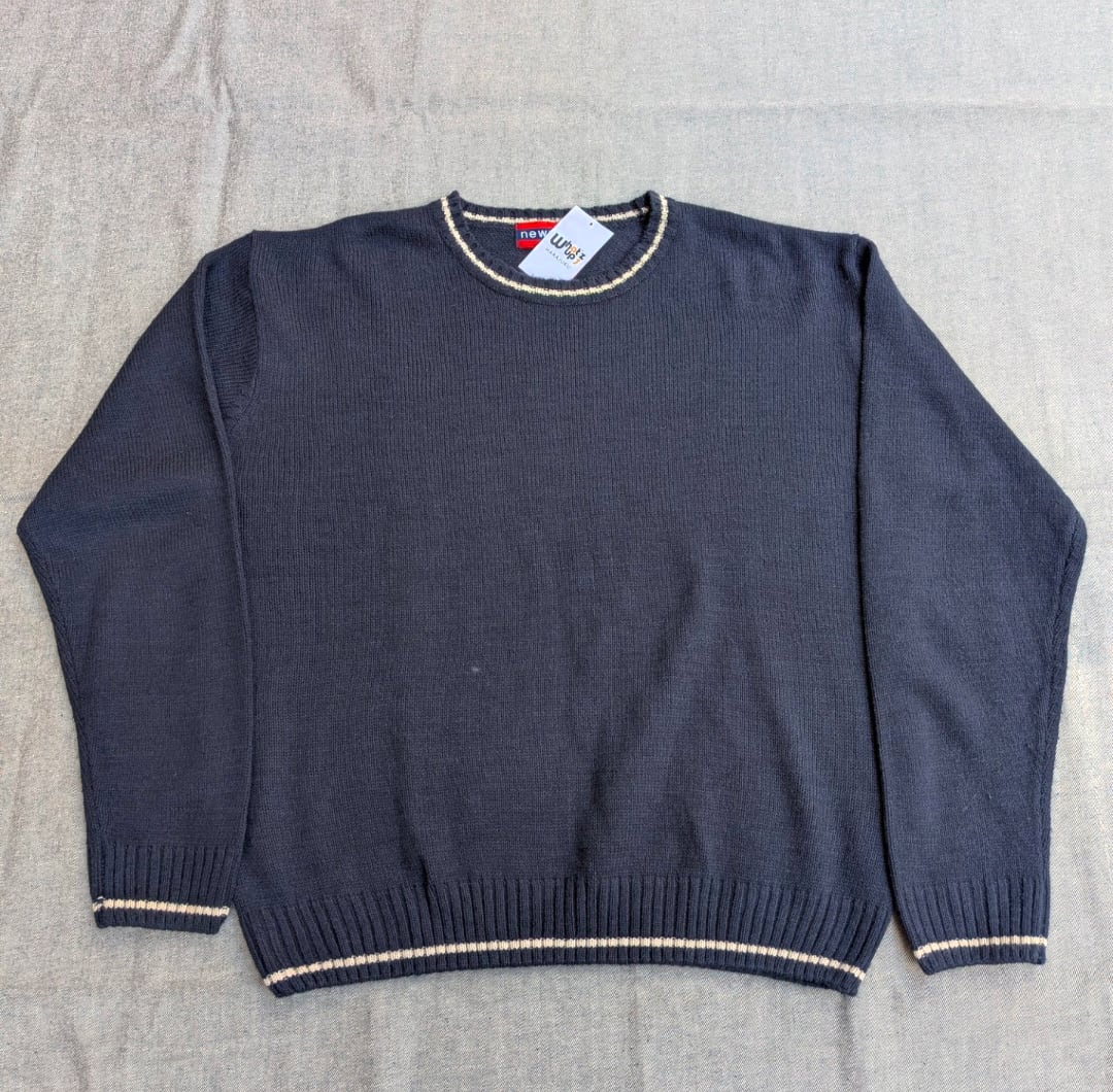 new port rib acrylic knit 小岩店