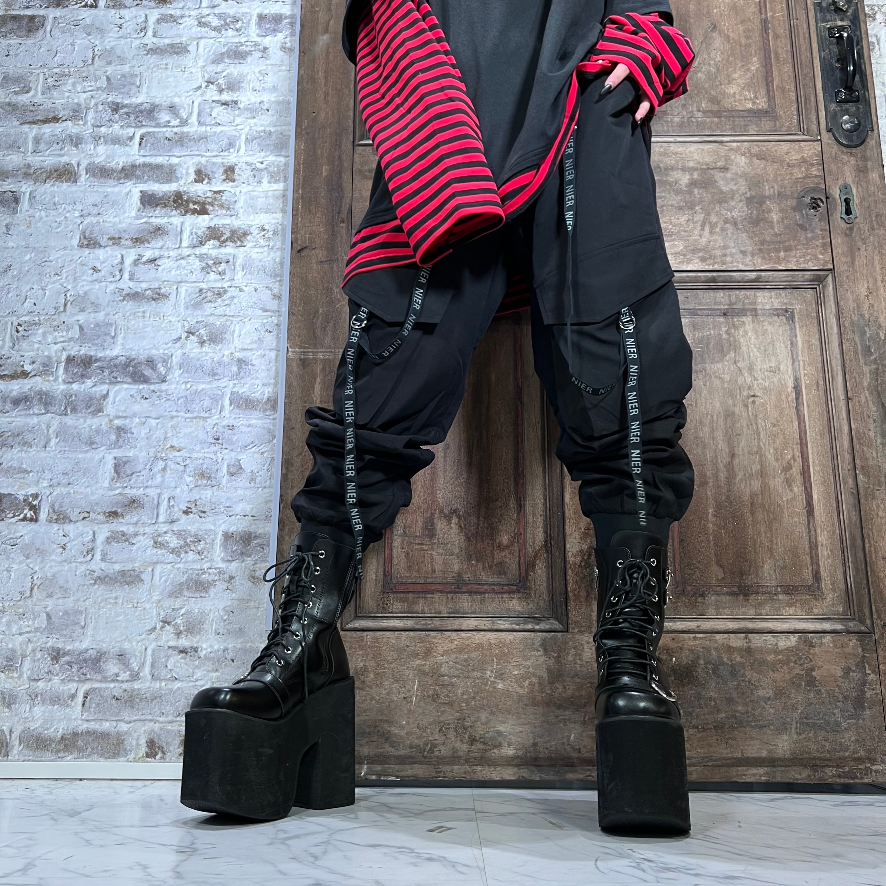 4POCKET JOGGER PANTS【サスペンダー装飾付き】 | NIER CLOTHING powered by BASE