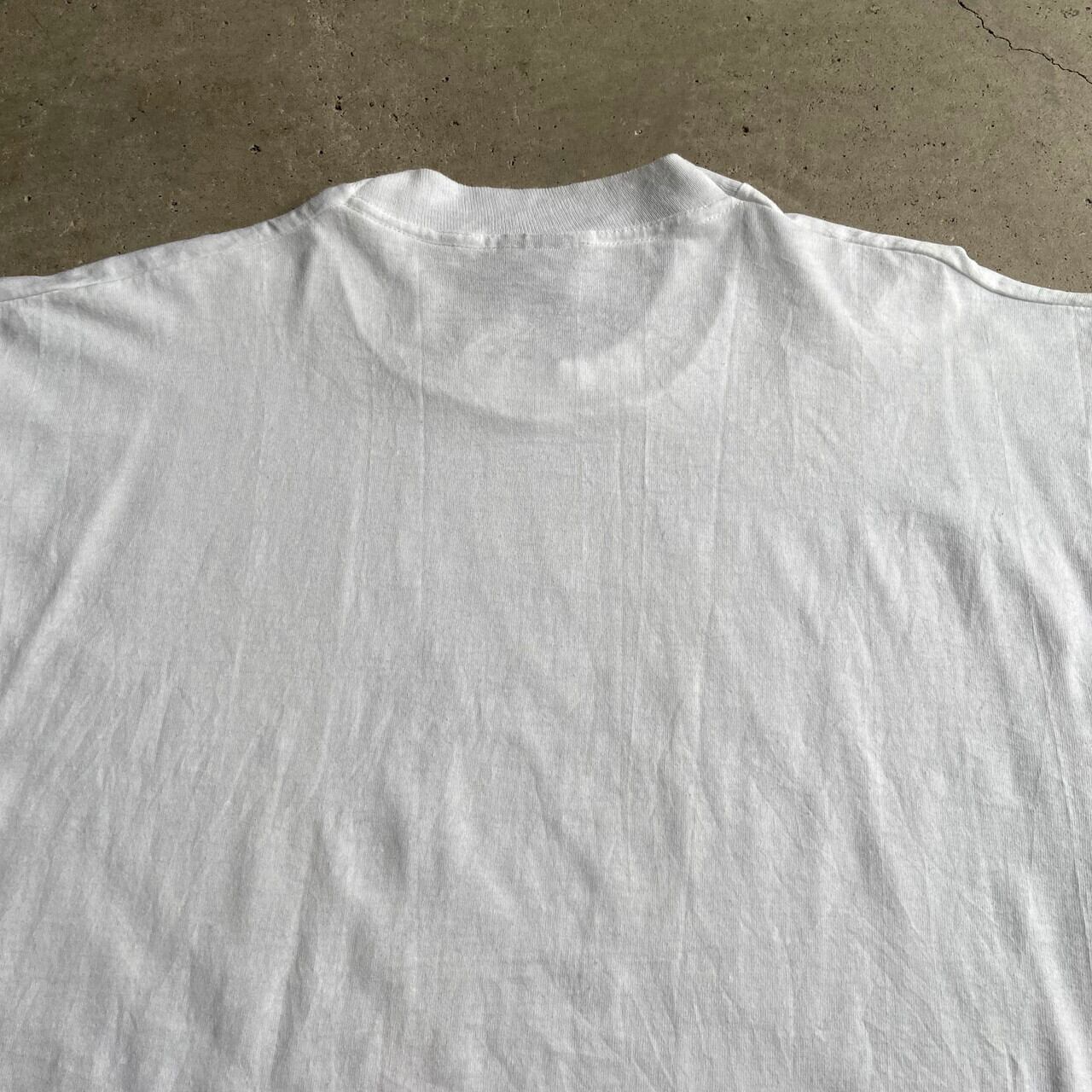 USA製 80年代 メッセージプリント Tシャツ メンズXL 古着 80S