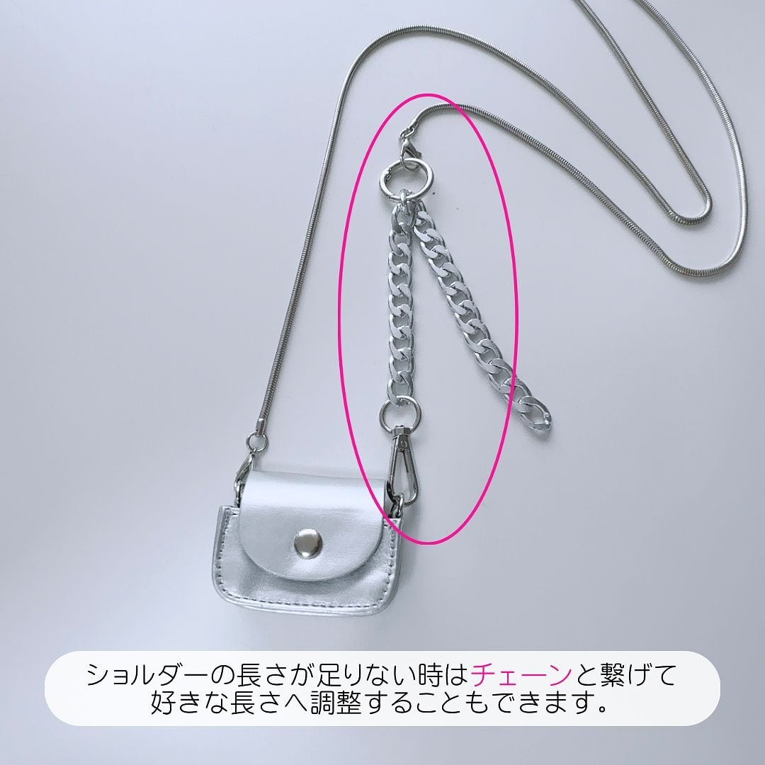 CAFUINE ベージュ ショルダーバッグ エアポッズ入れ付き ハッスイスクエアショルダー（ショルダーバッグ）｜FOUND GOOD