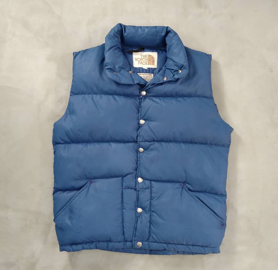 70s the north face down vest 茶タグ 小岩店 | What'z up