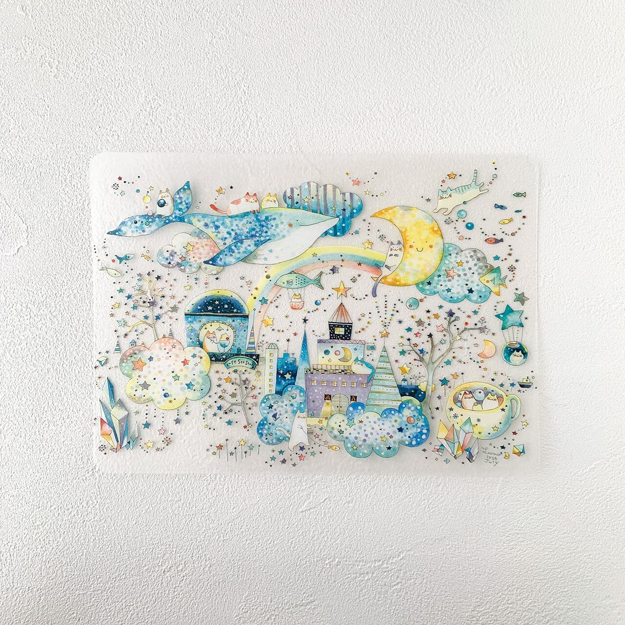 【 Lu*nyanのB5下敷き - Under Water Land - 】