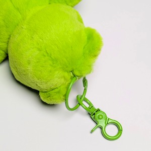 【 Care Bears（ケアベア）】 『 Good Luck Bear グッドラックベア 』ぬいぐるみキーホルダー / plush keyholder〚アメリカン雑貨 アメトイ〛