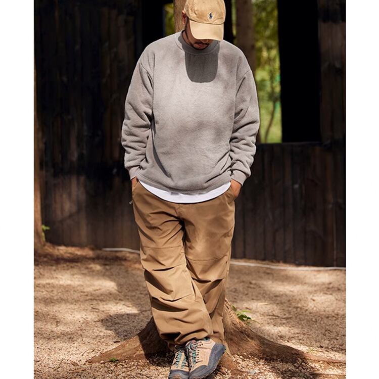 ★PPOLAR FLEECE ROUND NECK SWEATSHIRT　　　A0507