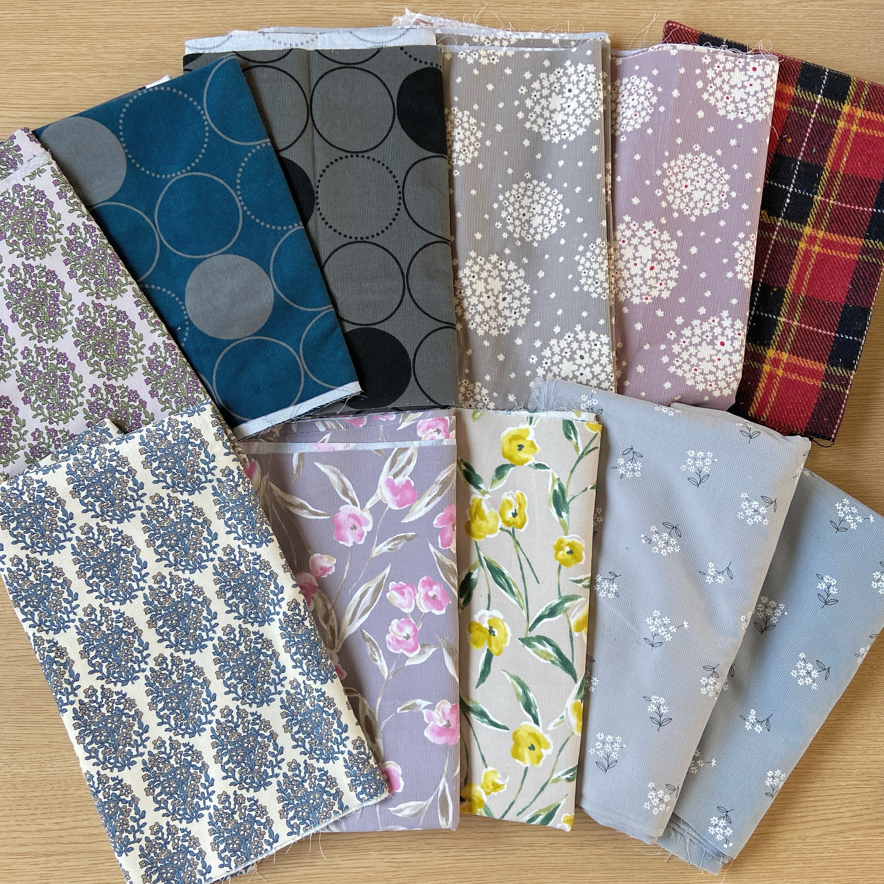 持ち手一体型のぽってりバッグ 手芸キット 【中級 手芸キット