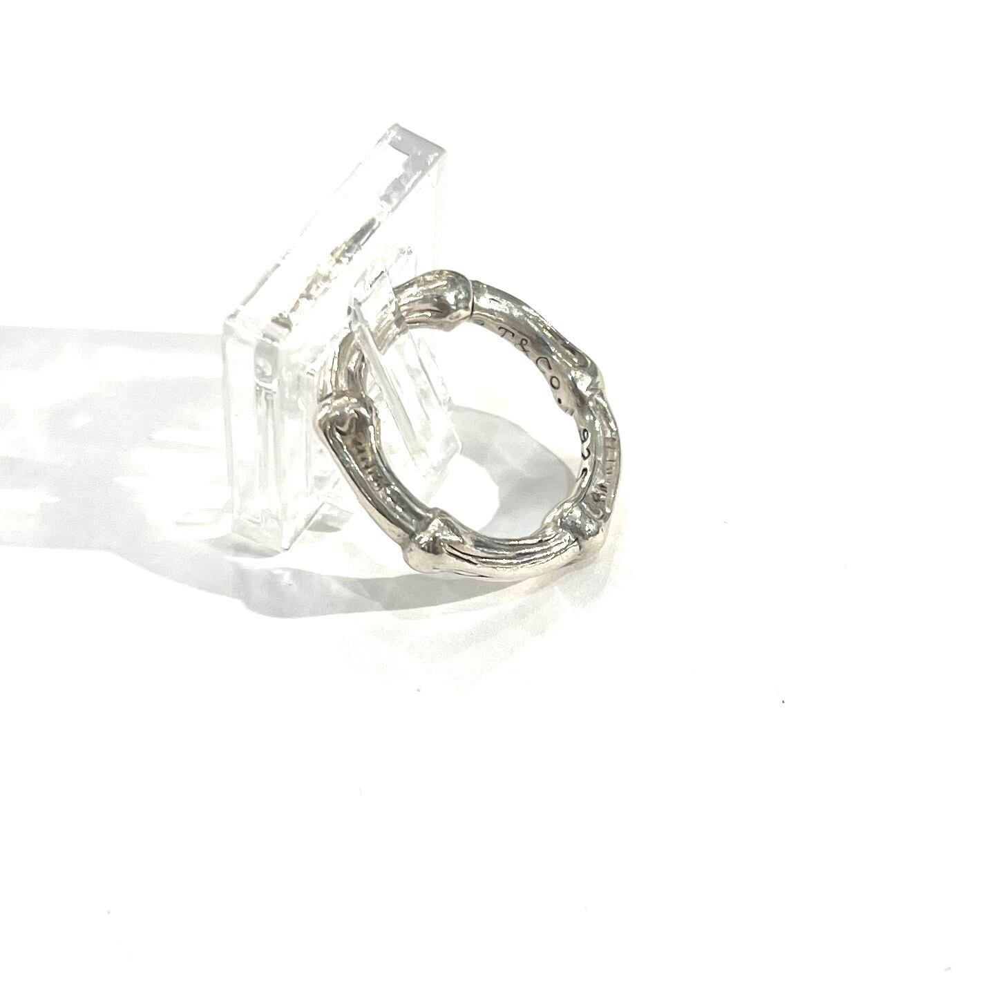 TIFFANY&CO.】【9-10号】2516 TIFFANY &CO ティファニーバンブーリング