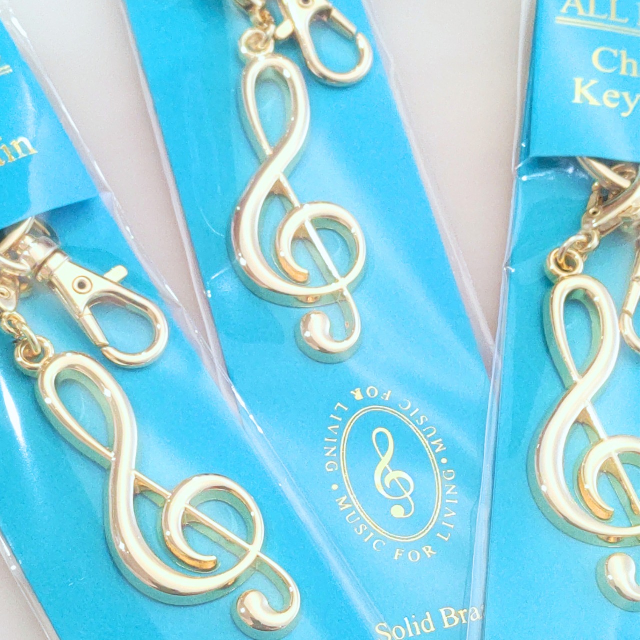 ト音記号　オールミュージック　キーホルダー