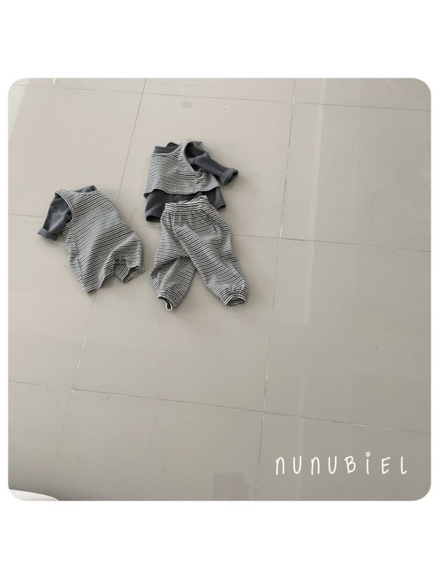 予約⌇nunubiel / Striped vest