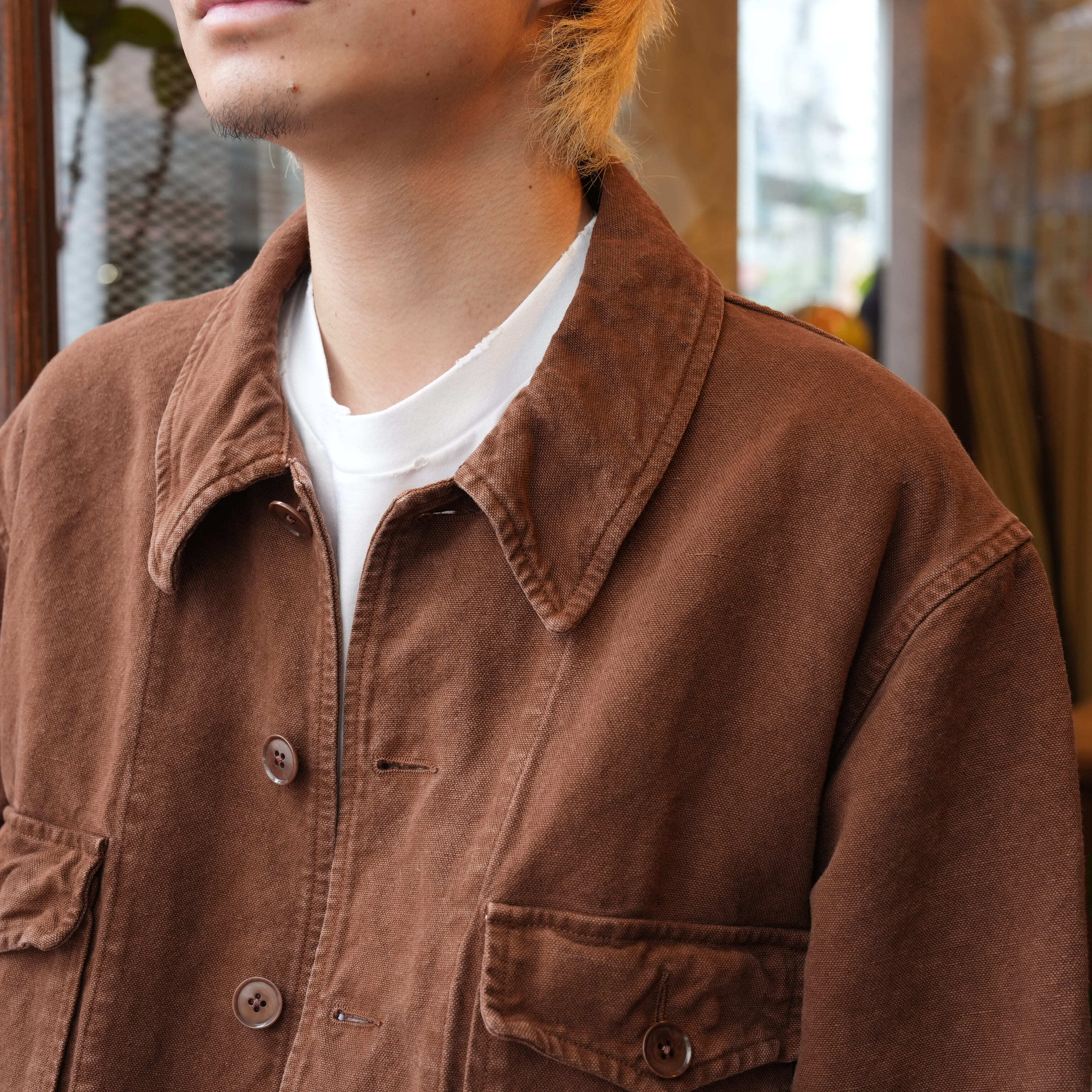 KAPTAN SUNSHINE ダークブラウン カバーオール　26ss KAPTAIN SUNSHINE(キャプテンサンシャイン) 26SS 